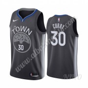 Camisetas NBA Niños Golden State Warriors 2019-20 Stephen Curry 30# Negro City Edition Swingman..